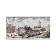 Gurnard Beach Towel – Vintage 1664 “Sea Cuckoo” Illustration by Albert Flamen