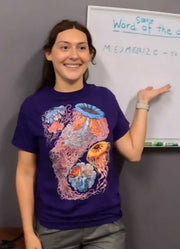 Comfort Colors Jellyfish, Haeckel Discomedusae, Vintage, garment-dyed t-shirt, Marine Biologist T Shirt, Divers gift, naturecore aesthetic