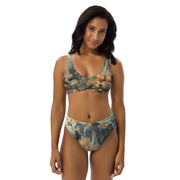 Ocean Life 4 Recycled high-waisted bikini