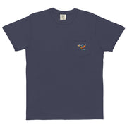 Koi Unisex garment-dyed pocket t-shirt