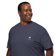 Monodactylus Unisex garment-dyed pocket t-shirt