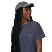 Koi Unisex garment-dyed pocket t-shirt