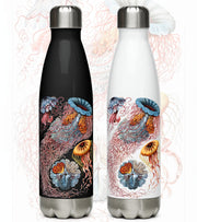 Vintage Jellyfish by Haeckel on a 17 ounce Stainless steel water bottle