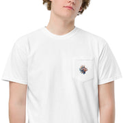 Lionfish Unisex garment-dyed pocket t-shirt