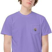 Lionfish Unisex garment-dyed pocket t-shirt