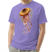 Unisex garment-dyed heavyweight t-shirt Compass Jellyfish