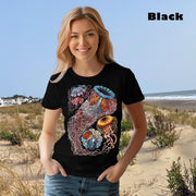 Comfort Colors Jellyfish, Haeckel Discomedusae, Vintage, garment-dyed t-shirt, Marine Biologist T Shirt, Divers gift, naturecore aesthetic