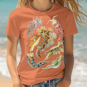 Comfort Colors Nudibranch, Haeckel, Sea Slugs, garment-dyed t-shirt, Marine Biologist T Shirt, Divers gift, naturecore aesthetic