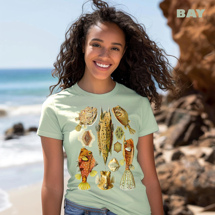 Comfort Colors Cowfish, Ostraciontes, garment-dyed t-shirt, Marine Biologist T Shirt, Divers gift