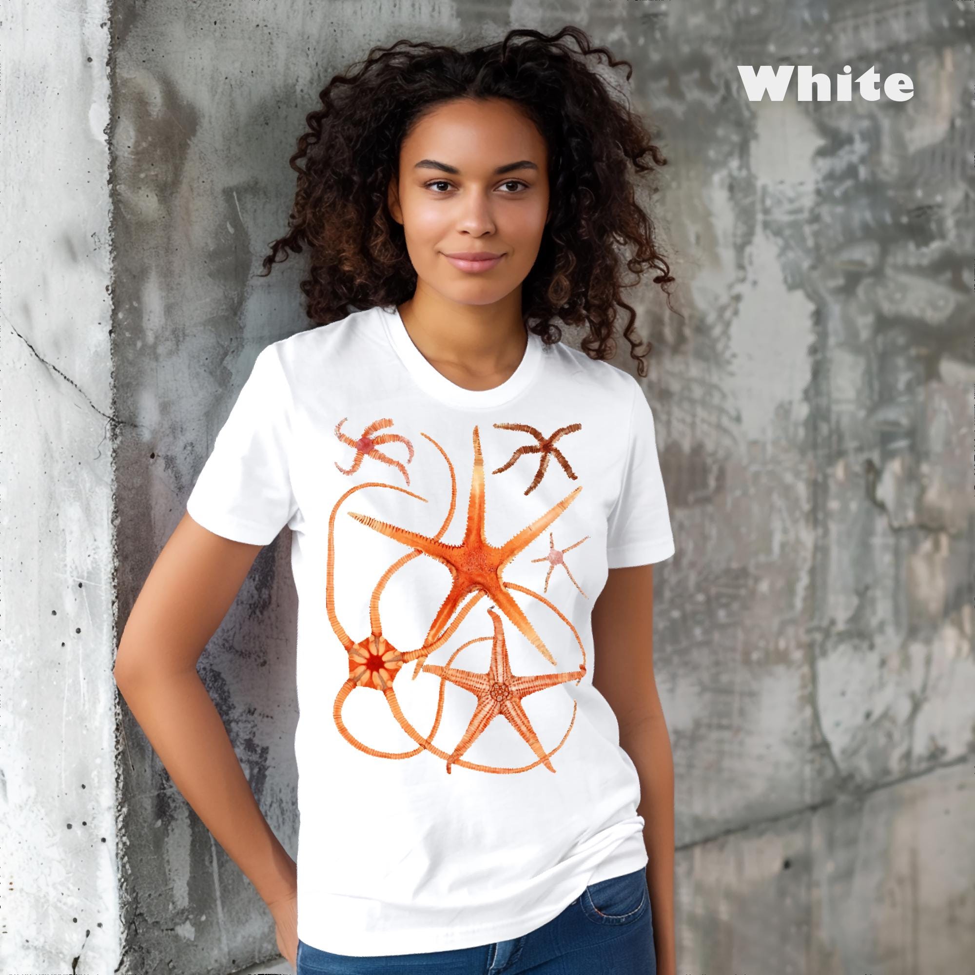 Comfort Colors Starfish, Asteroidea, garment-dyed t-shirt, Marine Biologist T Shirt, Divers gift