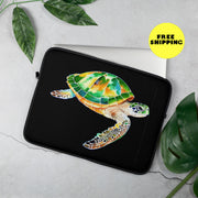 Green Sea Turtle Laptop Sleeve