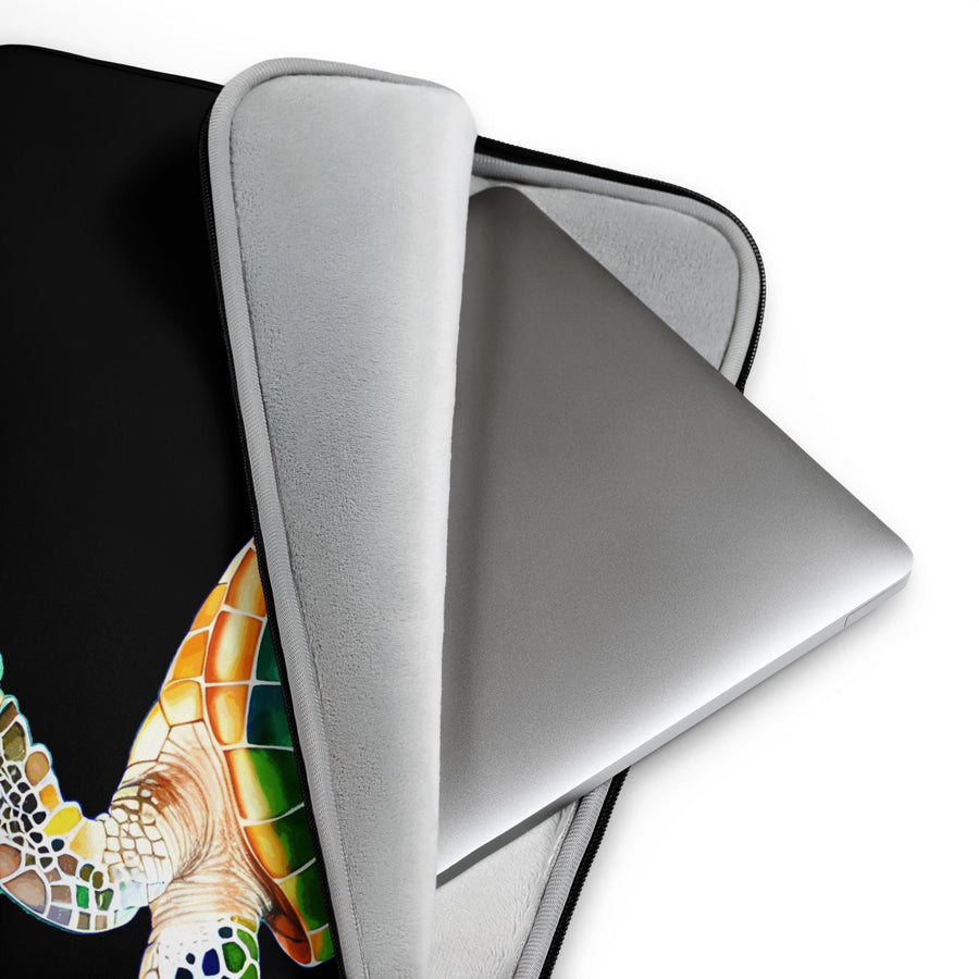 Green Sea Turtle Laptop Sleeve