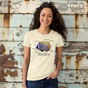 Pakistan Butterfly Fish with Taxonomic Notations, Fish anatomy, Comfort Colors Garment-dyed T-shirt,