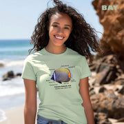 Pakistan Butterfly Fish with Taxonomic Notations, Fish anatomy, Comfort Colors Garment-dyed T-shirt,