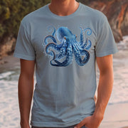 Blue Octopus Comfort Colors 1717 Unisex garment-dyed heavyweight t-shirt.