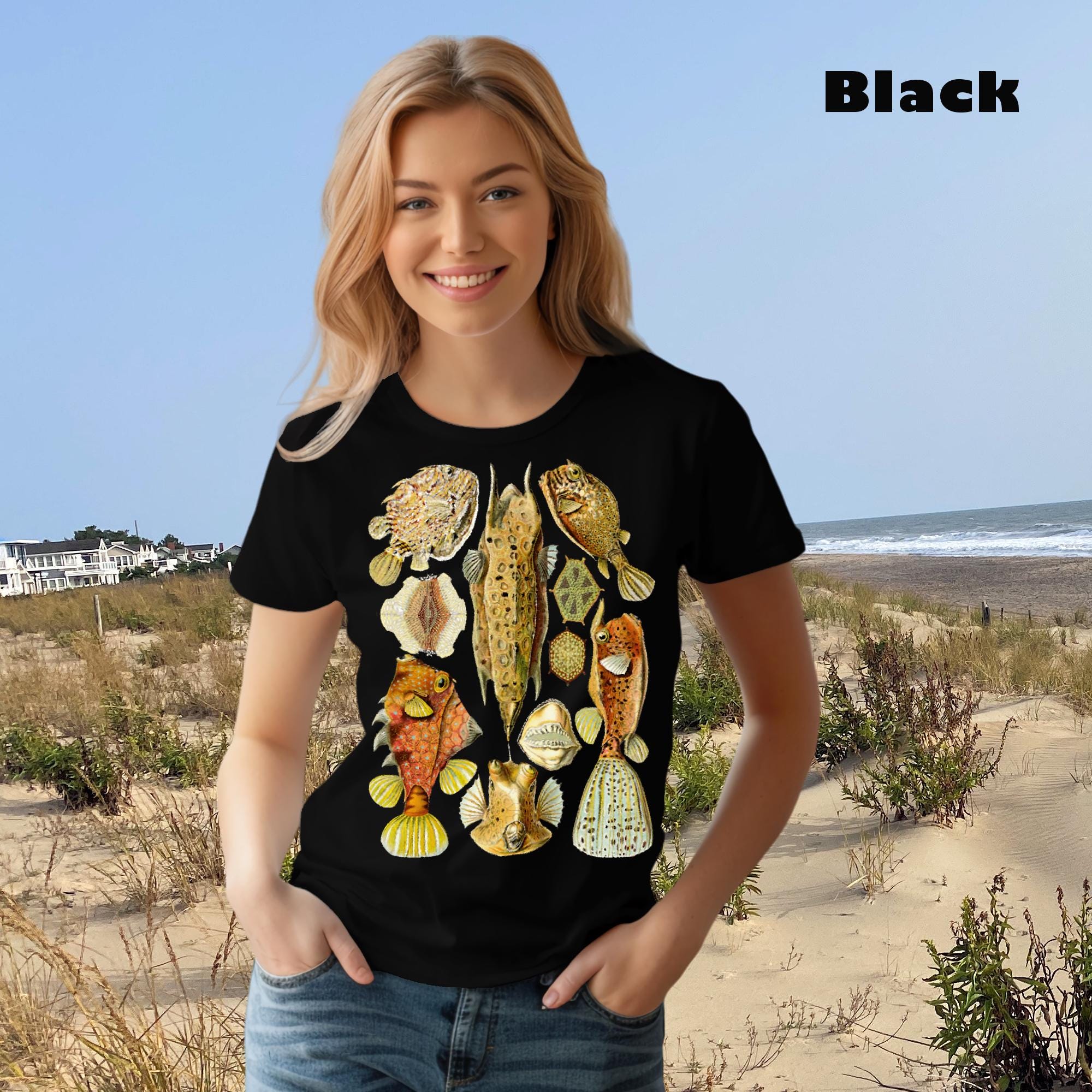 Comfort Colors Cowfish, Ostraciontes, garment-dyed t-shirt, Marine Biologist T Shirt, Divers gift