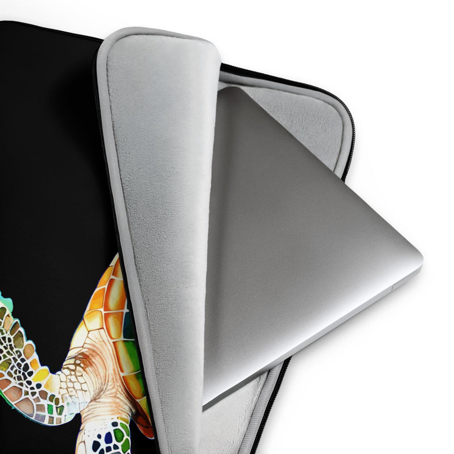 Green Sea Turtle Laptop Sleeve