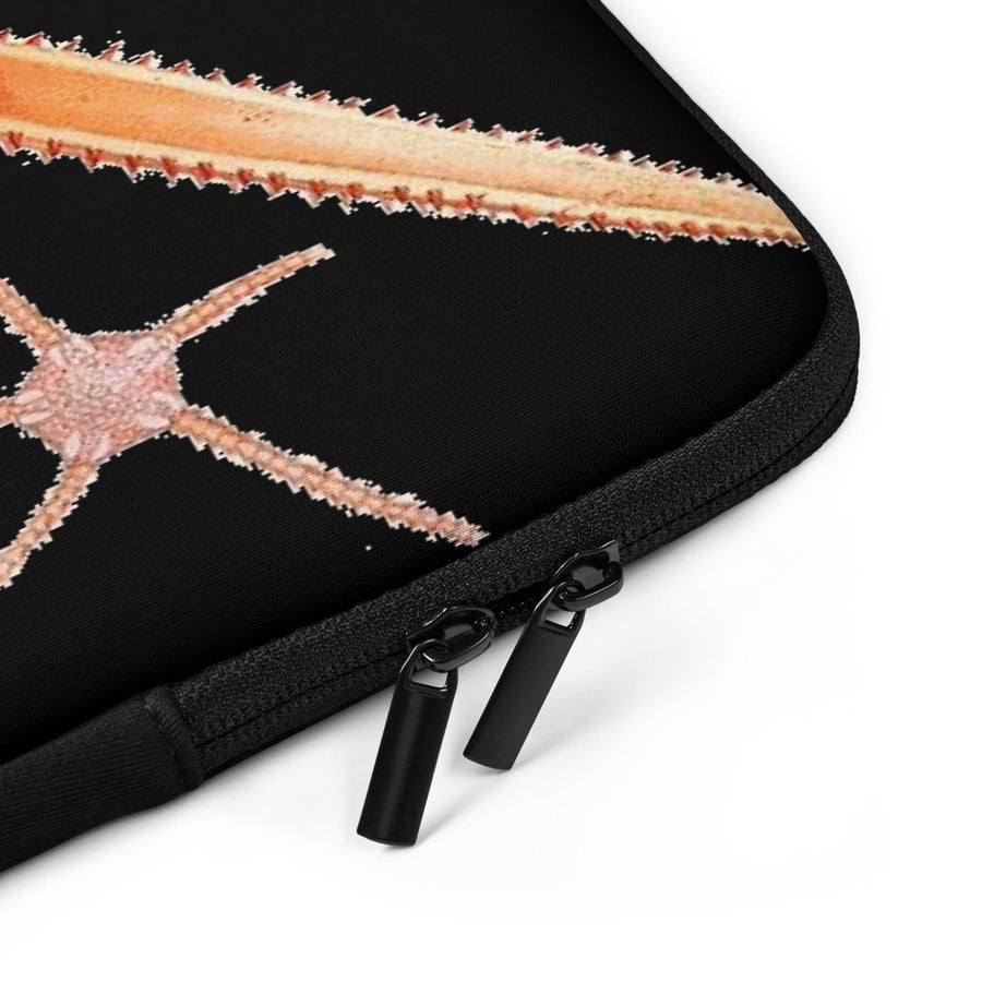 Orange Starfish Laptop Sleeve
