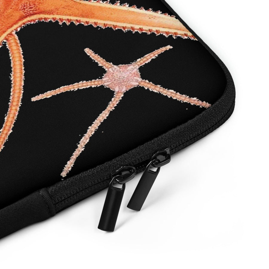 Orange Starfish Laptop Sleeve