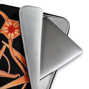 Orange Starfish Laptop Sleeve