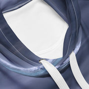 Double-Lined Hoodie - Humpback Whale Breach Design (Made from Recycled Materials)