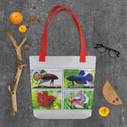 Betta Postage Stamp Tote bag