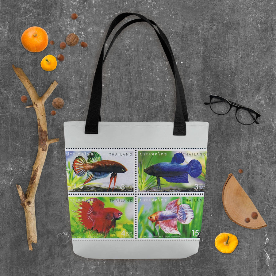 Betta Postage Stamp Tote bag