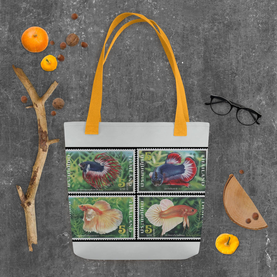 Betta Postage Stamp Tote bag