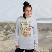 Vintage Scyphozoa Jellyfish (True Jellies) Long Sleeve T-Shirt – Classic Fit by Ernst Haeckel