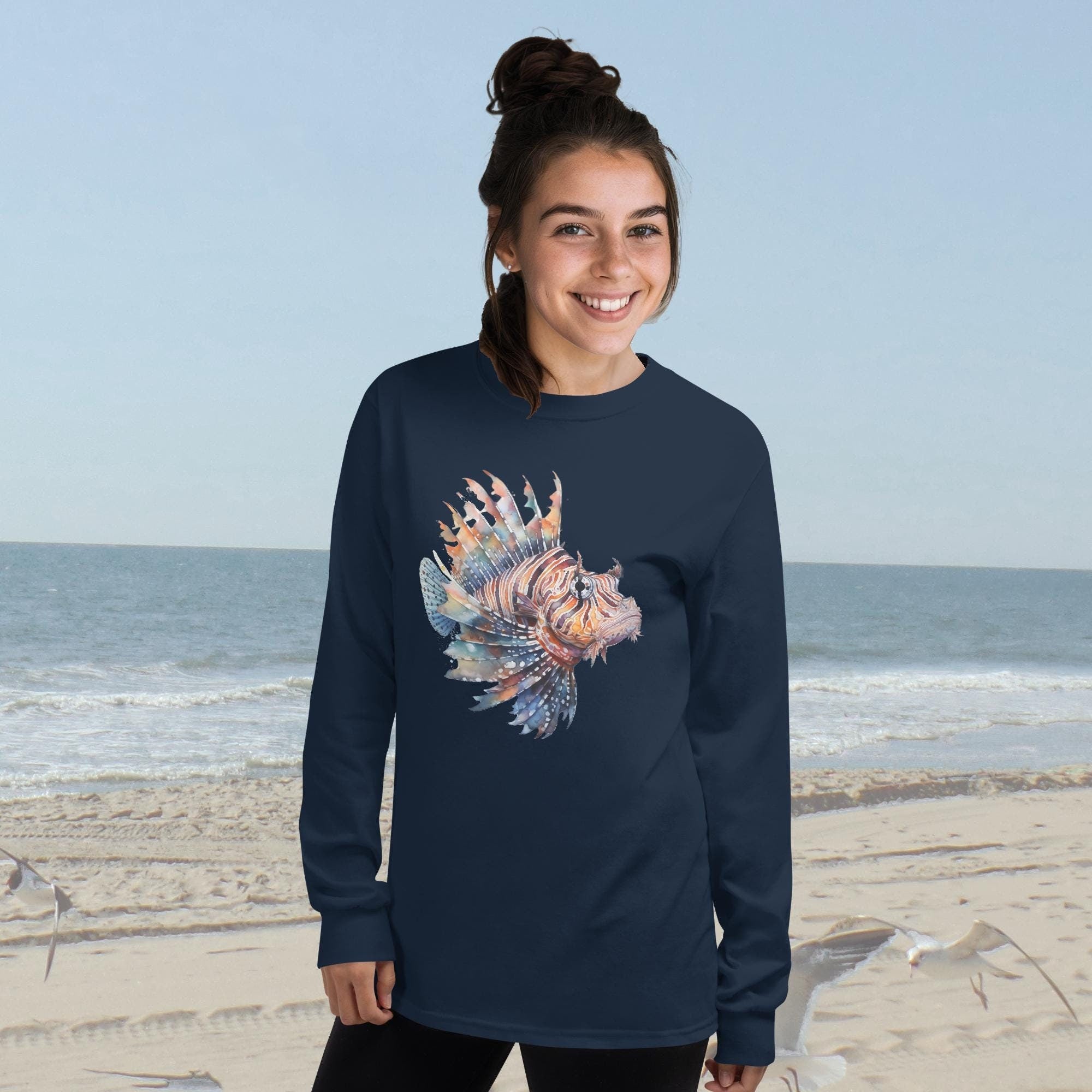 Lionfish Men’s Long Sleeve Shirt