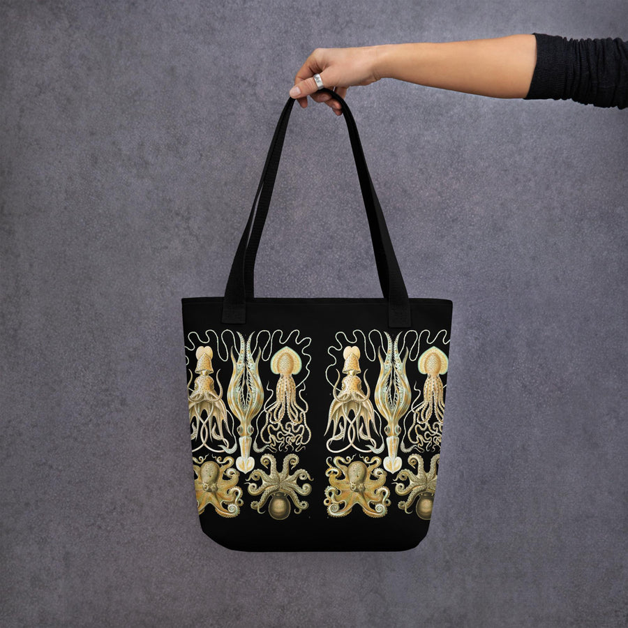 Vintage Octopus Tote Bag – Featuring 1 of Ernst Haeckel's Iconic Illustrations