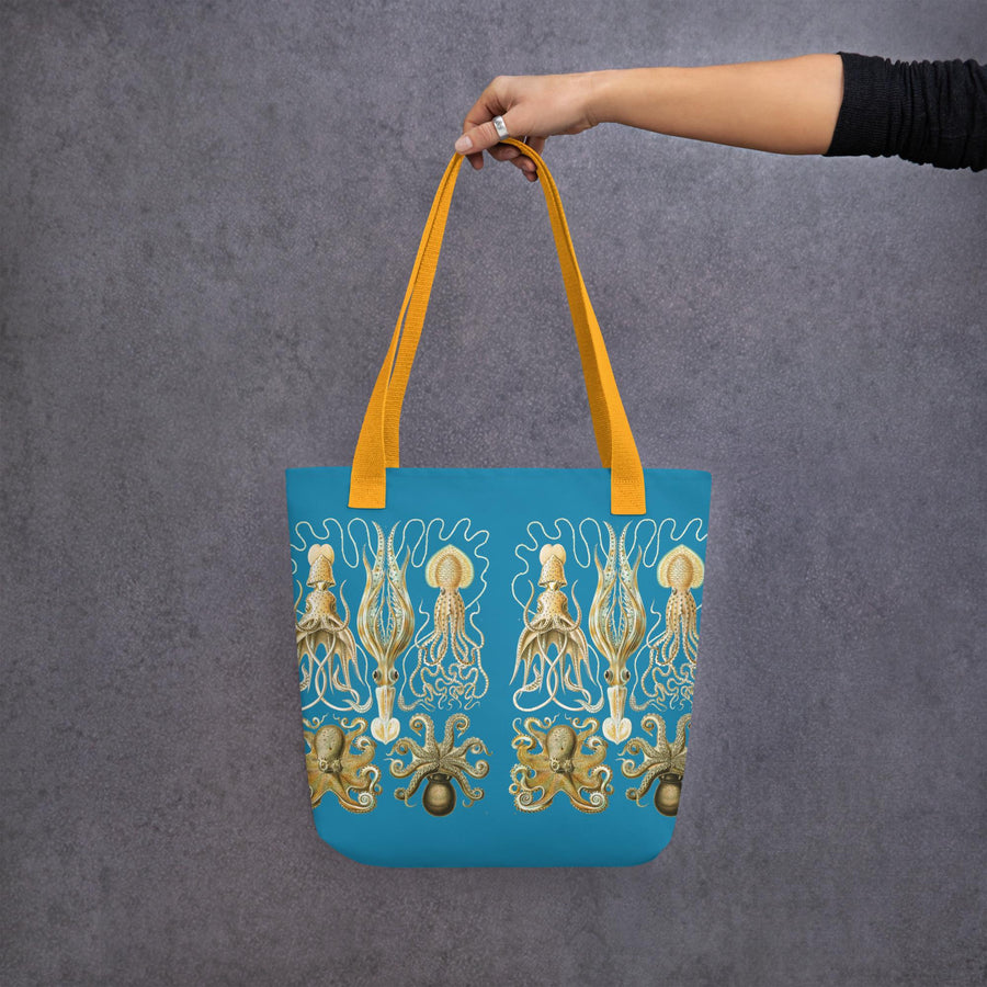 Vintage Octopus Tote Bag – Featuring 1 of Ernst Haeckel's Iconic Illustrations