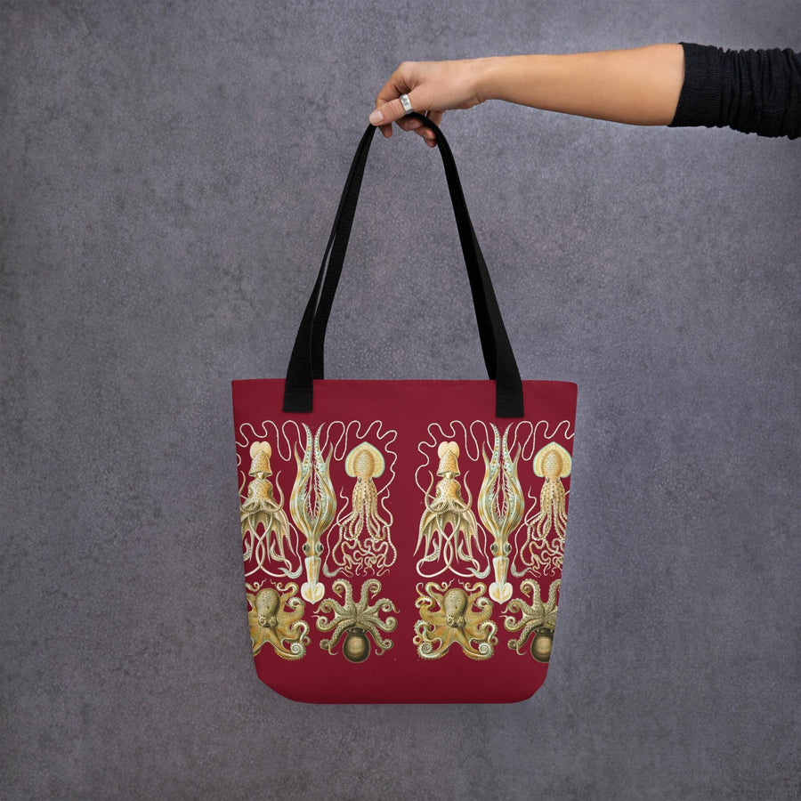 Vintage Octopus Tote Bag – Featuring 1 of Ernst Haeckel's Iconic Illustrations