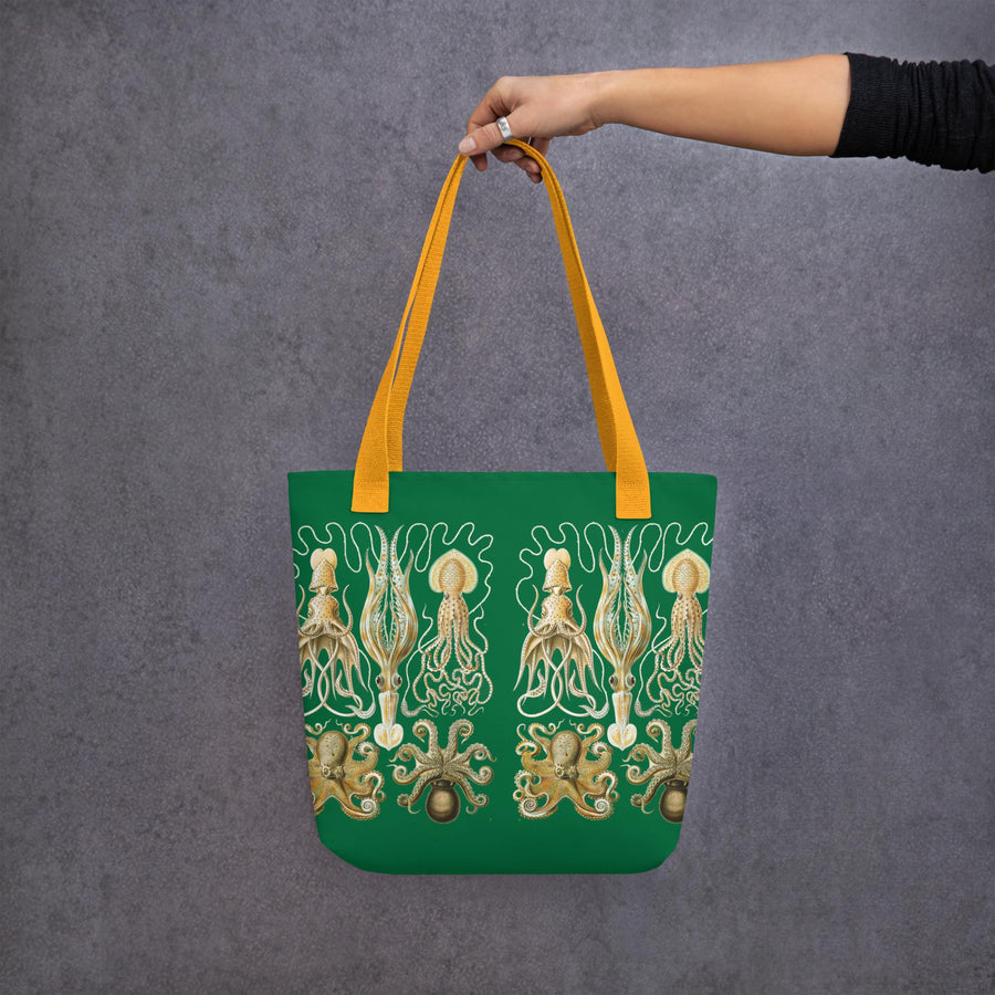 Vintage Octopus Tote Bag – Featuring 1 of Ernst Haeckel's Iconic Illustrations