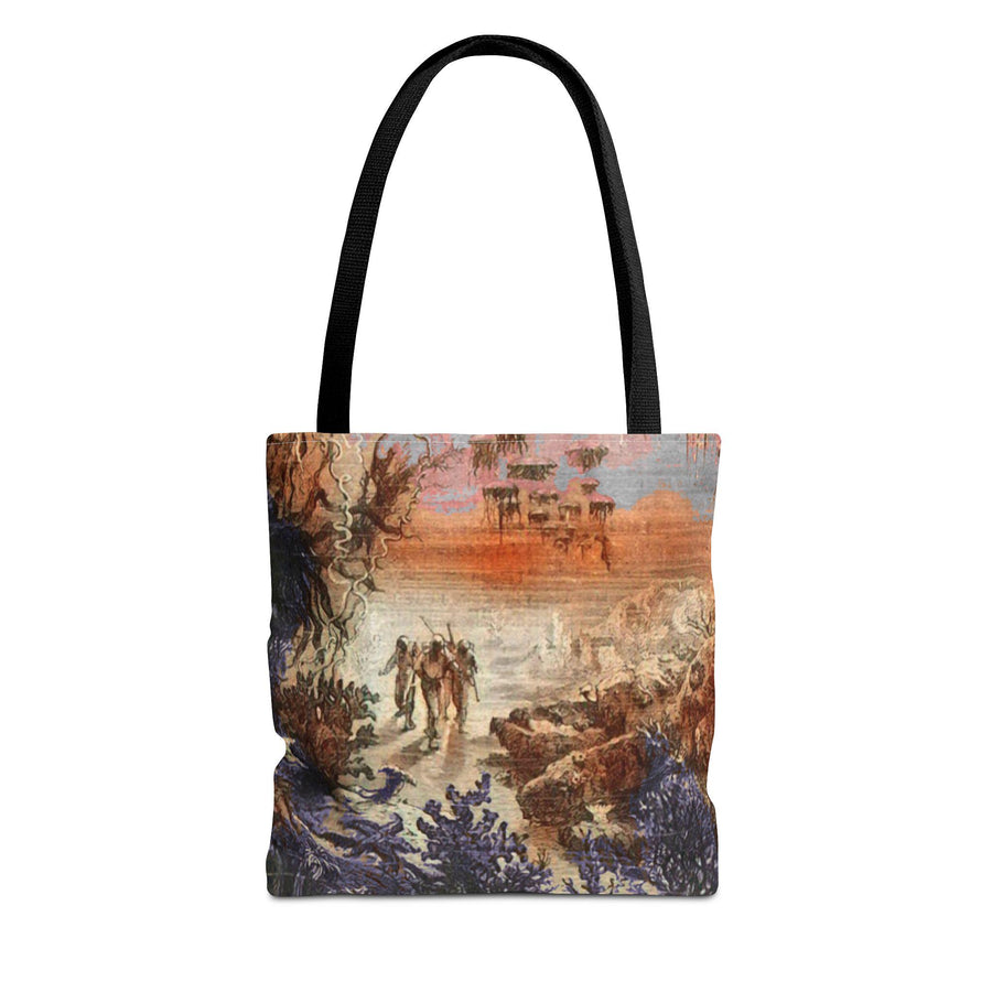 20K Leagues under the Sea Tote Bag - Ocean Lover Gift, Book Lover, Jules Verne, Deep Sea Diver Diving