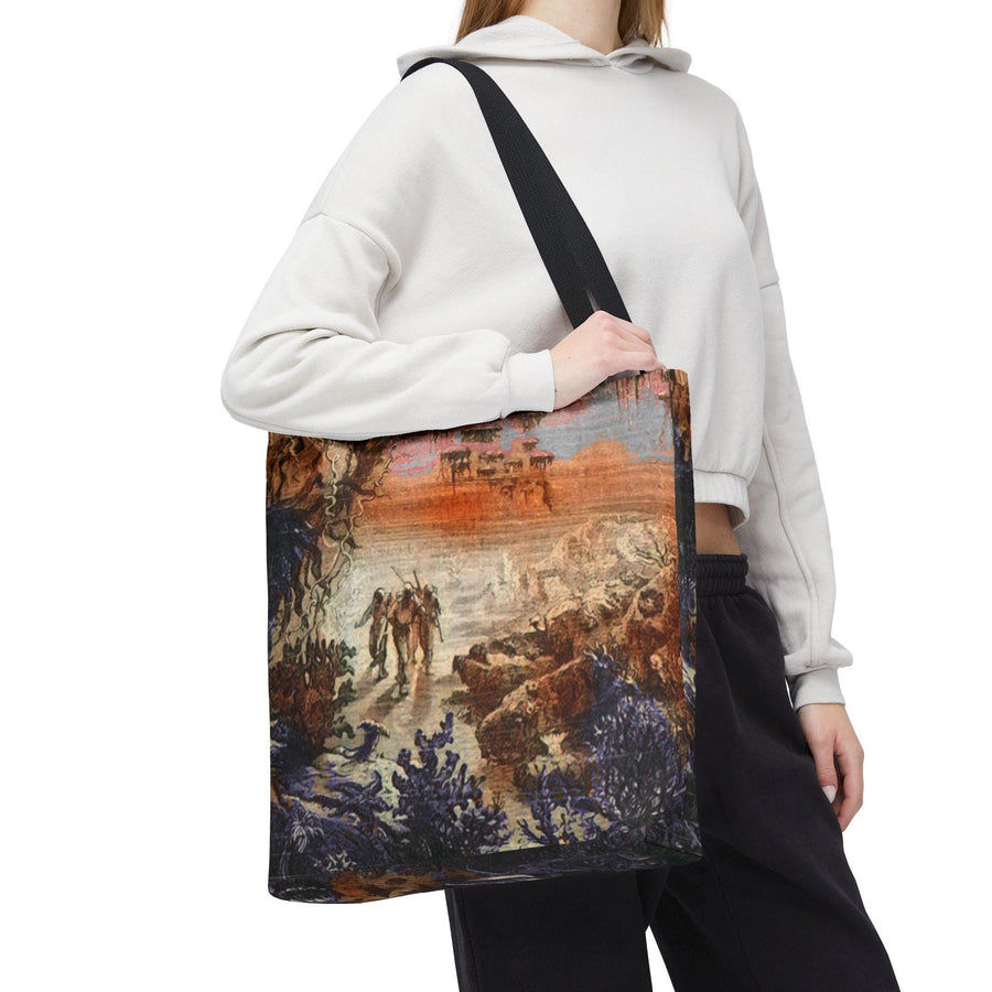20K Leagues under the Sea Tote Bag - Ocean Lover Gift, Book Lover, Jules Verne, Deep Sea Diver Diving