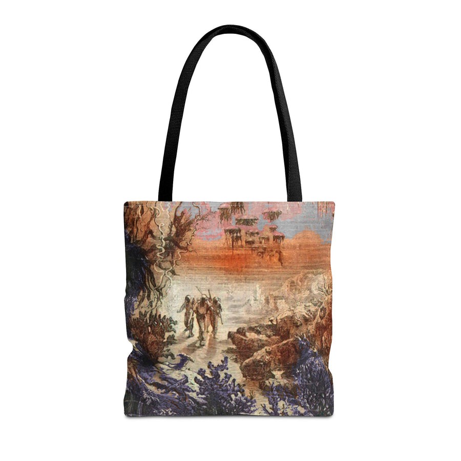 20K Leagues under the Sea Tote Bag - Ocean Lover Gift, Book Lover, Jules Verne, Deep Sea Diver Diving