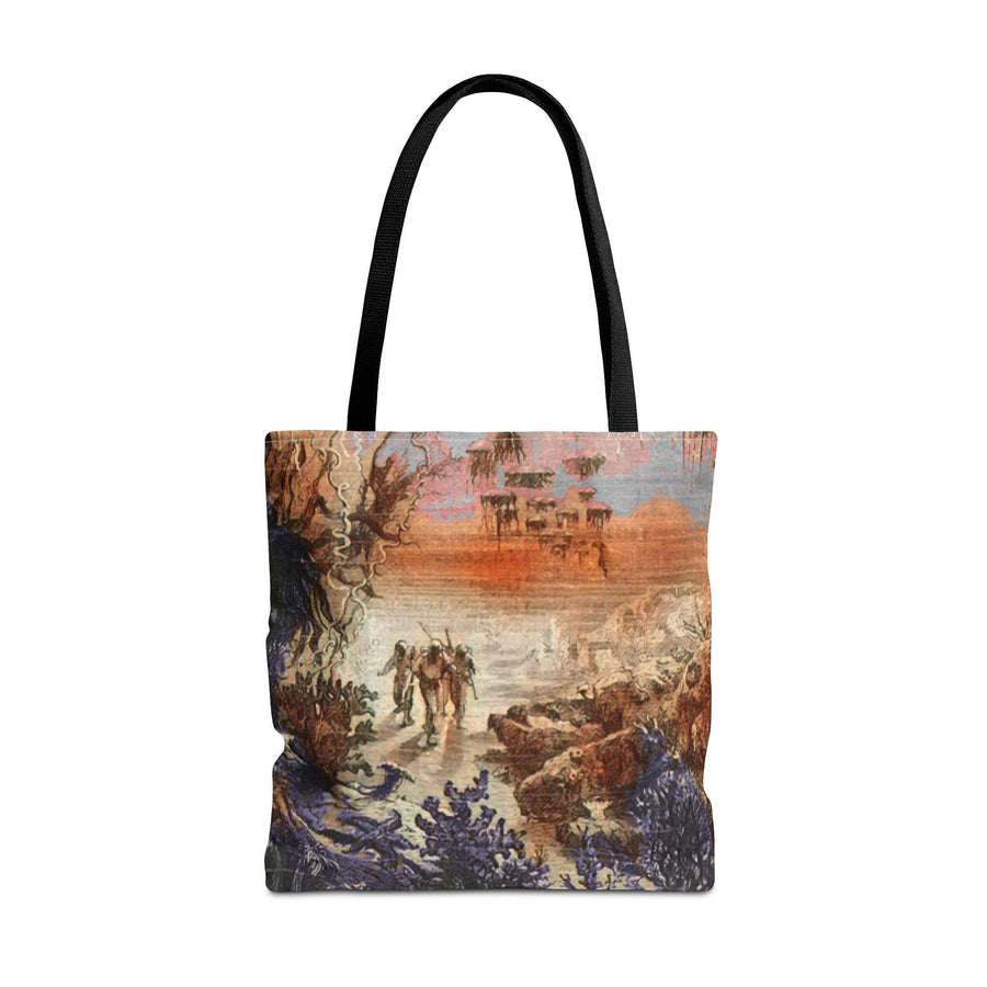 20K Leagues under the Sea Tote Bag - Ocean Lover Gift, Book Lover, Jules Verne, Deep Sea Diver Diving