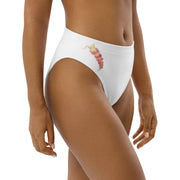 Nudibranch-4 choices-High-Waisted Bikini Bottoms | Ernst Haeckel Sea Slug Print | Recycled Eco-Friendly Swimwear Swimsuit Bottom