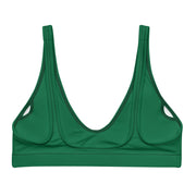 Recycled padded bikini top