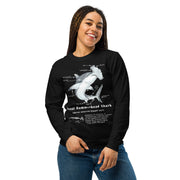 Hammerhead Shark Anatomy Long Sleeve Shirt – Comfort Colors 6014