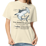 Hammerhead Shark Anatomy T-Shirt
