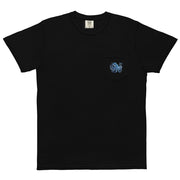 Blue Octopus Unisex garment-dyed pocket t-shirt