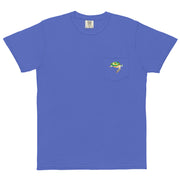Green Sea Turtle Unisex garment-dyed pocket t-shirt