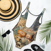 Ocean Life IV One-Piece Swimsuit – Vibrant Marine-Inspired Swimwear