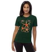 Orange Starfish Short sleeve t-shirt