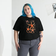 Orange Starfish Short sleeve t-shirt