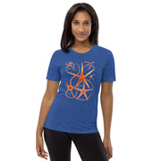 Orange Starfish Short sleeve t-shirt